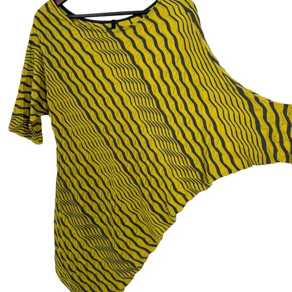 IC by Connie K Womens Sz Medium Artsy Unique Wearable Art Blouse Shirt Top - Picture 5 of 7